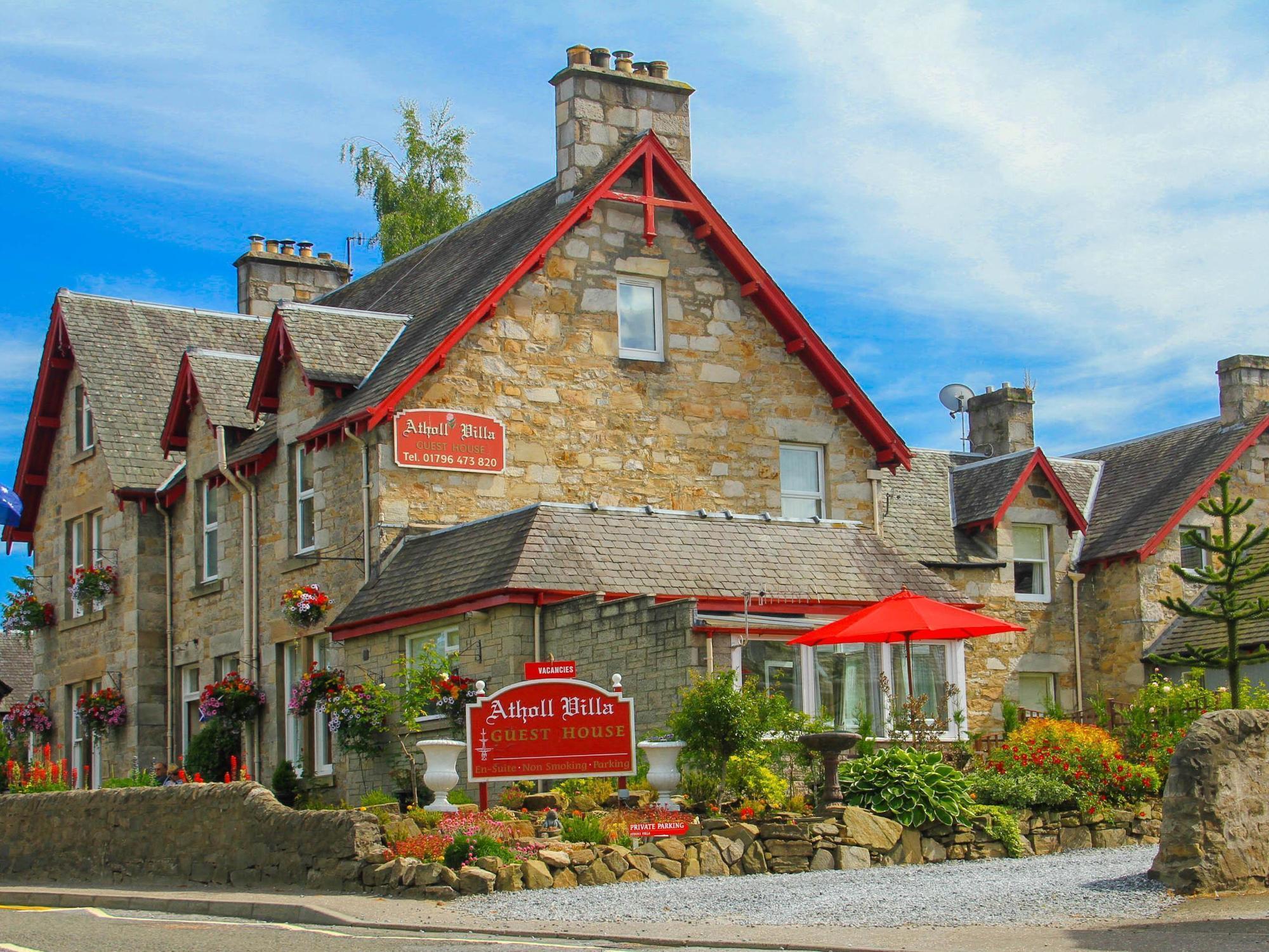 Atholl Villa Guest House Pitlochry Eksteriør billede