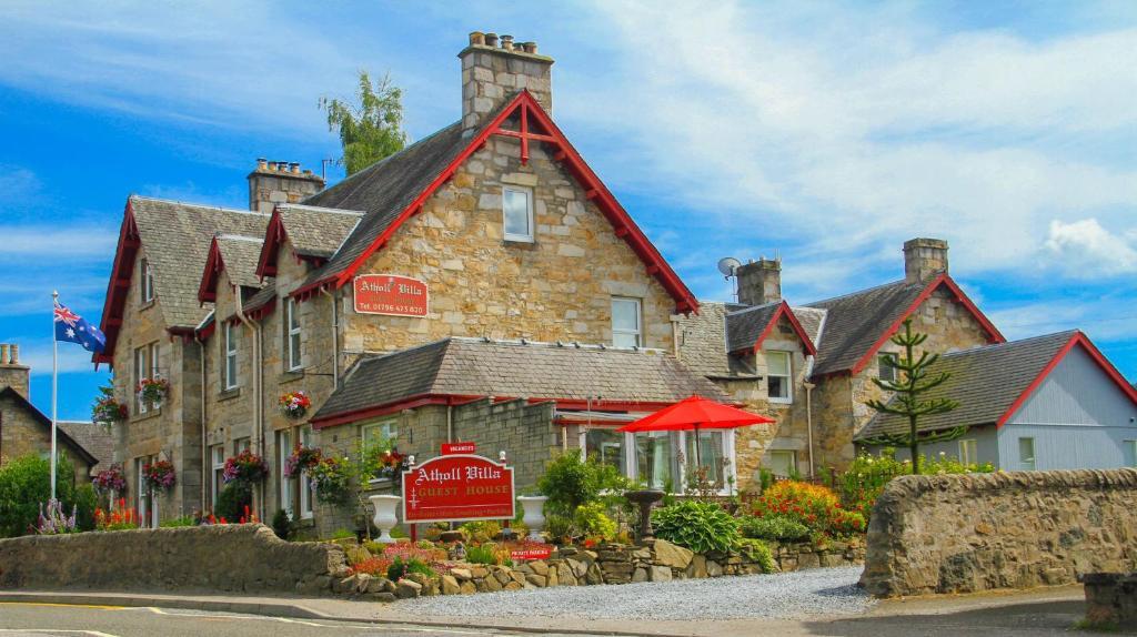 Atholl Villa Guest House Pitlochry Eksteriør billede